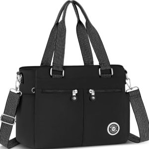 VOBUKE Sac Bandoulière Grande Sacs a Main Imperméables pour Femme Usage Quotidien avec Multi-Poches et Bandoulieres Régl