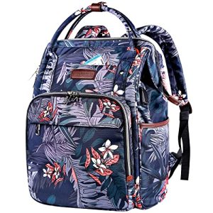Sac à Dos VANKEAN pour Ordinateur Portable Femmes 15,6 Pouces Élégant Hydrofuge avec USB et Blocage RFID pour Travail et