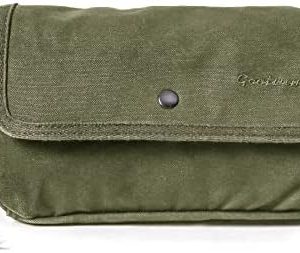 GOOTIUM Olive Flap Shoulder Bag - Small Crossbody Purse for Daily Essentials